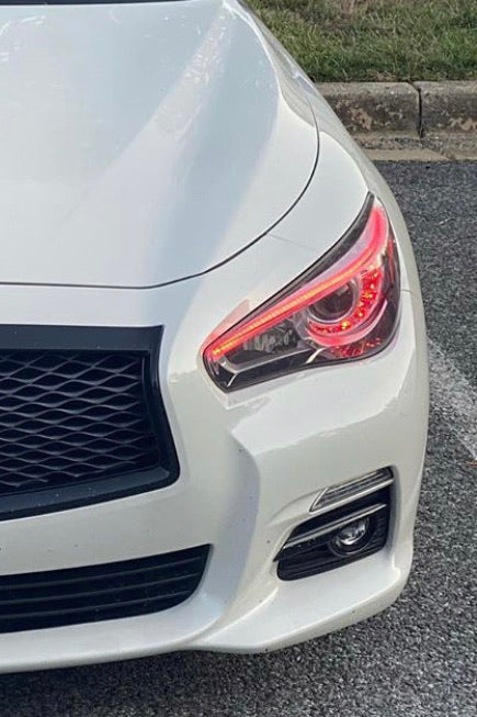 2014-2024 Infiniti Q50 RGBW Flow Series LED DRL Boards