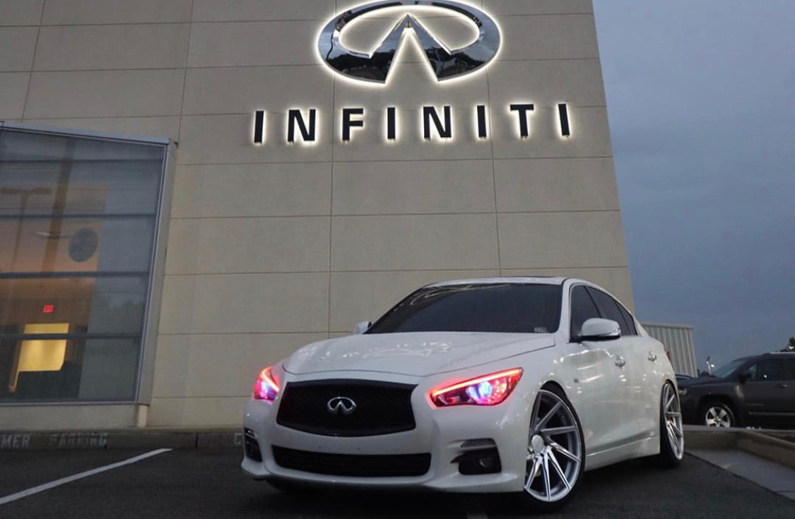 2014-2024 Infiniti Q50 RGBW Flow Series LED DRL Boards