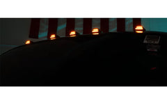 1999-2016 Ford F250 Super Duty Smoked Amber Slim LED Roof Cab Lights