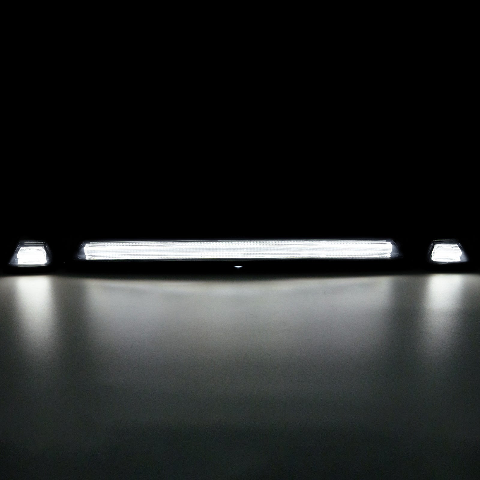 2020-2026+ GMC Chevy HD Smoked White Amber LED Roof Cab Lights